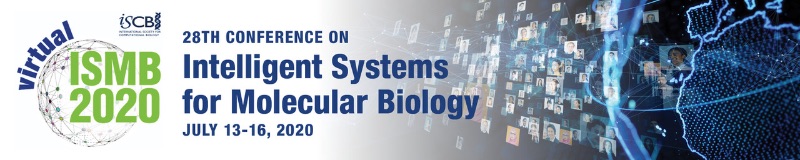 ISMB 2020 - July 13 - 16, 2020 ISMB 2020 - July 13 - 16, 2020