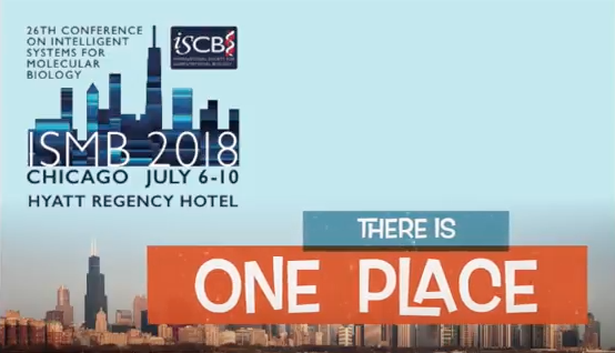 ISMB 2018 - There is ONE Place! Watch & listen to learn more! ISMB 2018 - There is ONE Place! Watch & listen to learn more!