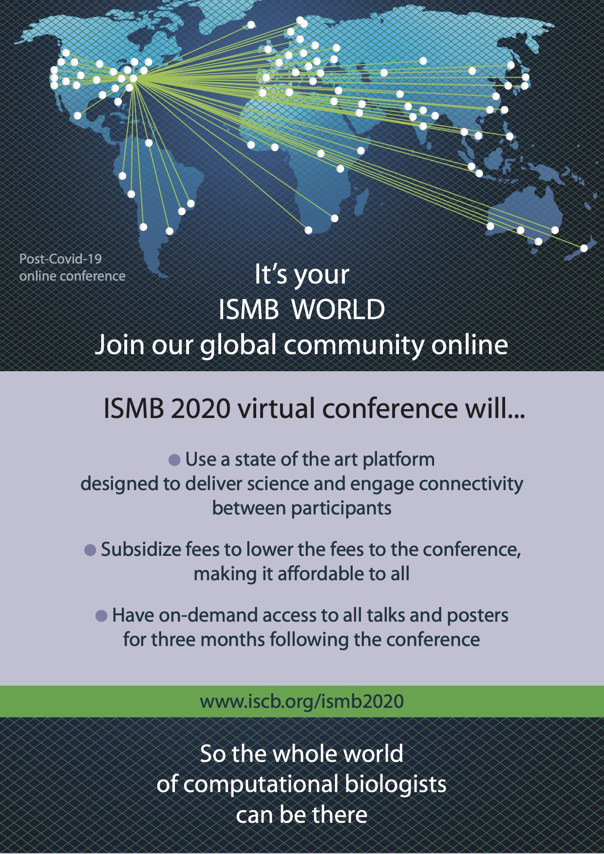 ISMB 2020 July 13 - 16, 2020 ISMB 2020 July 13 - 16, 2020