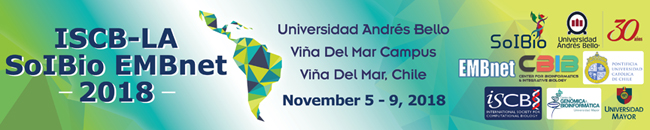 ISCB-LA SoIBio EMBnet 2018 ISCB-LA SoIBio EMBnet 2018